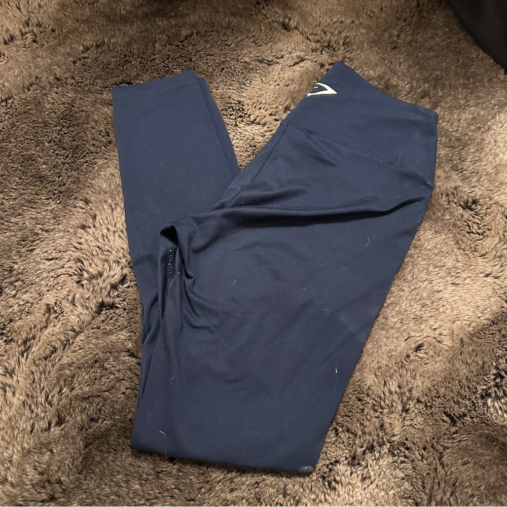 Navy blue gymshark leggings